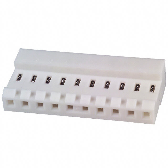 CONN RCPT 10POS IDC 24AWG TIN