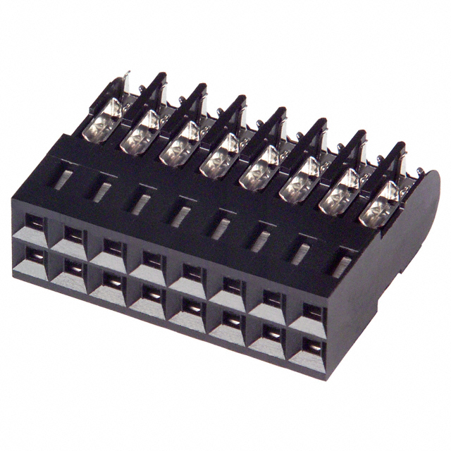 CONN RCPT 16P IDC 20-22AWG GOLD