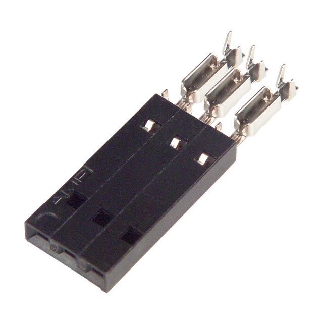 CONN RCPT 3POS IDC 22-26AWG GOLD