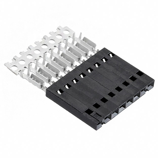 CONN RCPT 8POS IDC 22-26AWG GOLD