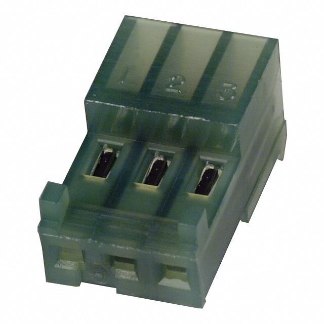 CONN RCPT 3P IDC 28AWG TIN-LEAD