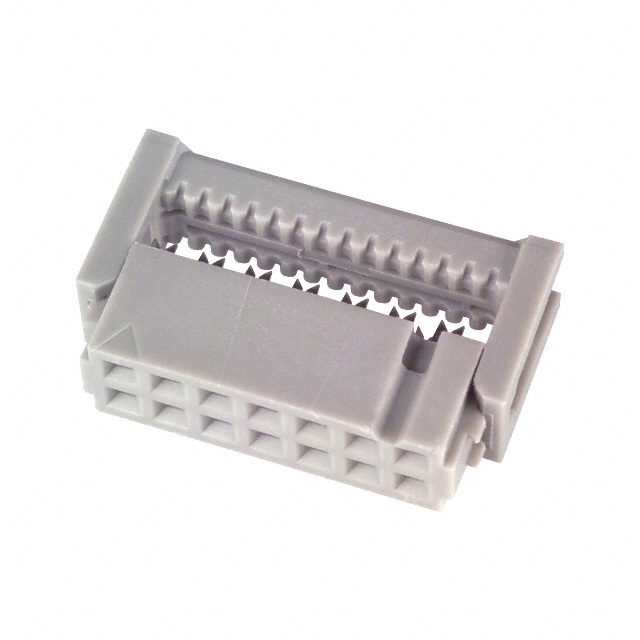 CONN RCPT 14P IDC 26-28AWG GOLD