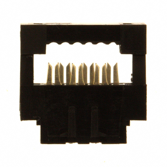 CONN RCPT 6POS IDC 28AWG GOLD