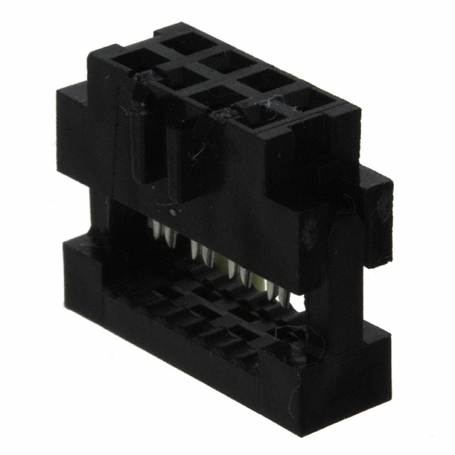 CONN RCPT 8POS IDC 28AWG GOLD