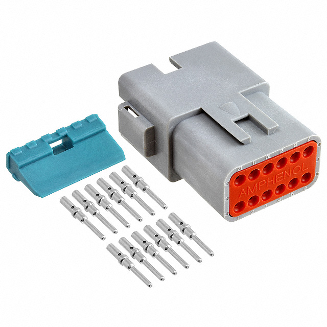CONN RCPT 12POS CRIMP 16-18AWG