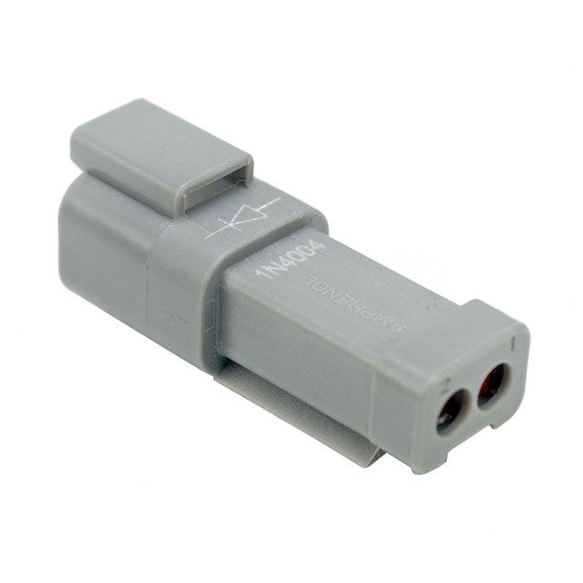 CONN RCPT 2POS CRIMP 14-20AWG