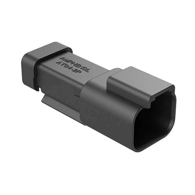 CONN RCPT 2POS CRIMP NICKEL