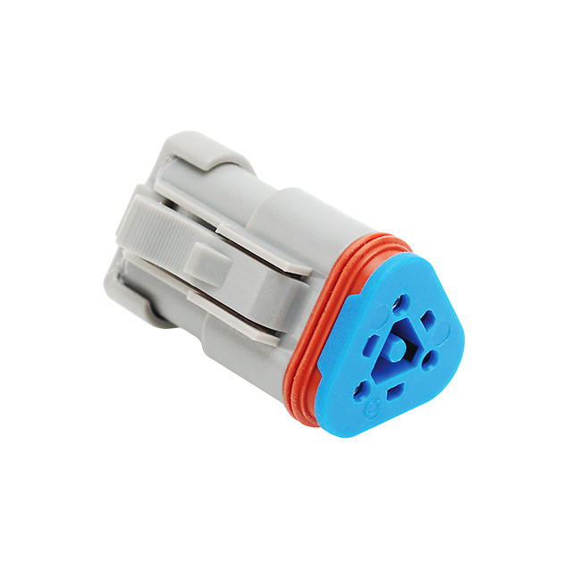 CONN PLUG 3P CRIMP 14-20AWG GOLD