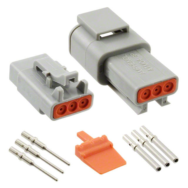 CONN PLUG&RCPT 3P CRIMP 16-22AWG