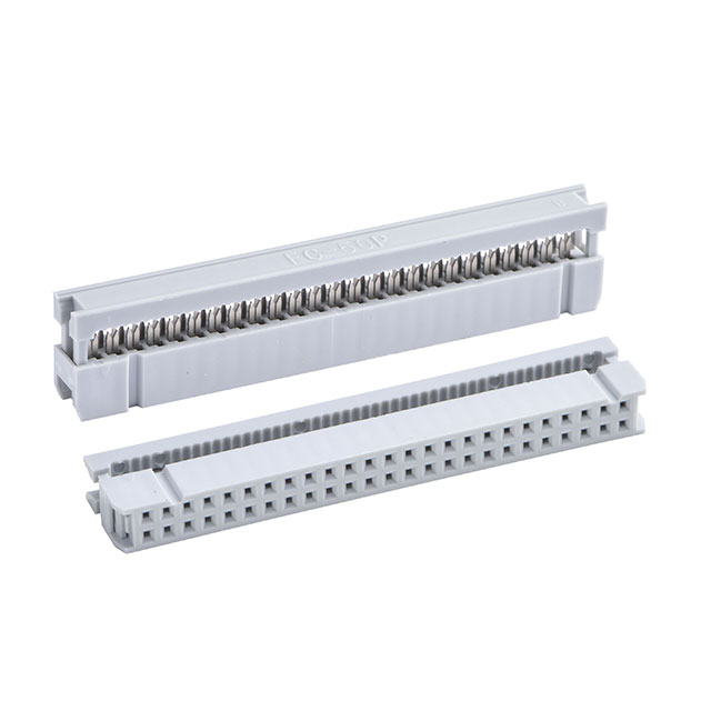 CONN SOCKET 50POS IDC TIN