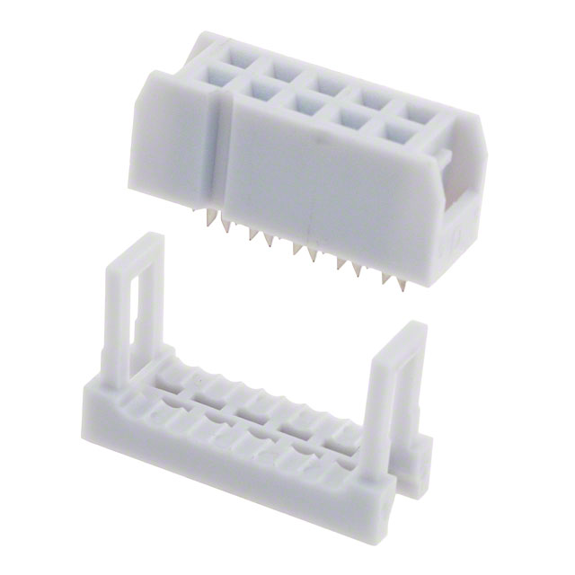CONN SOCKET 10POS IDC GOLD