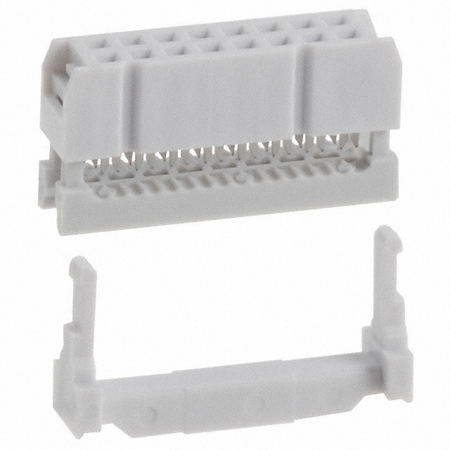 CONN SOCKET 16POS IDC TIN