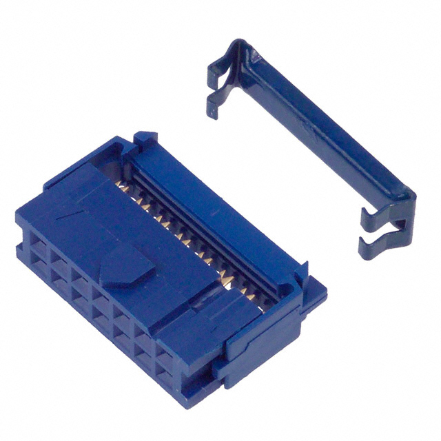 CONN RCPT 14POS IDC GOLD