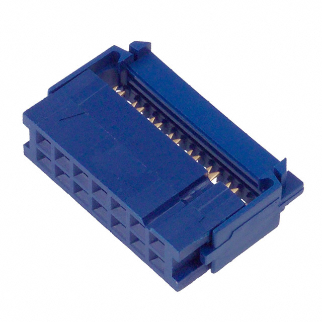 CONN RCPT 14POS IDC GOLD