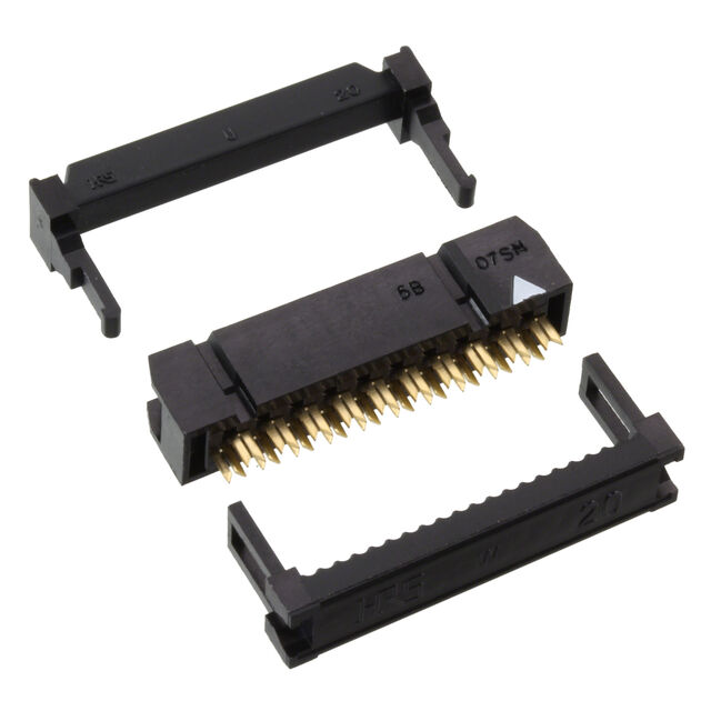 CONN SOCKET 20POS IDC 28AWG GOLD