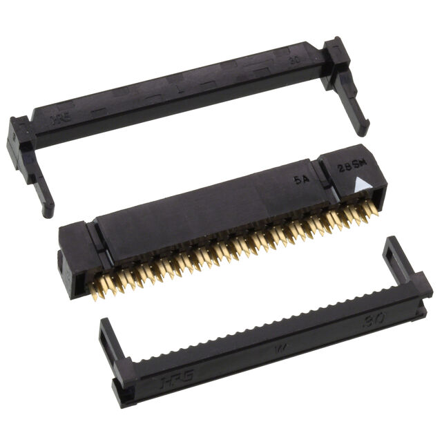 CONN SOCKET 30POS IDC 28AWG GOLD
