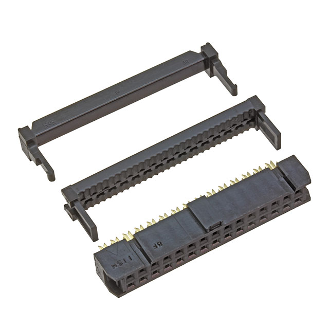 CONN SOCKET 30POS IDC 28AWG GOLD