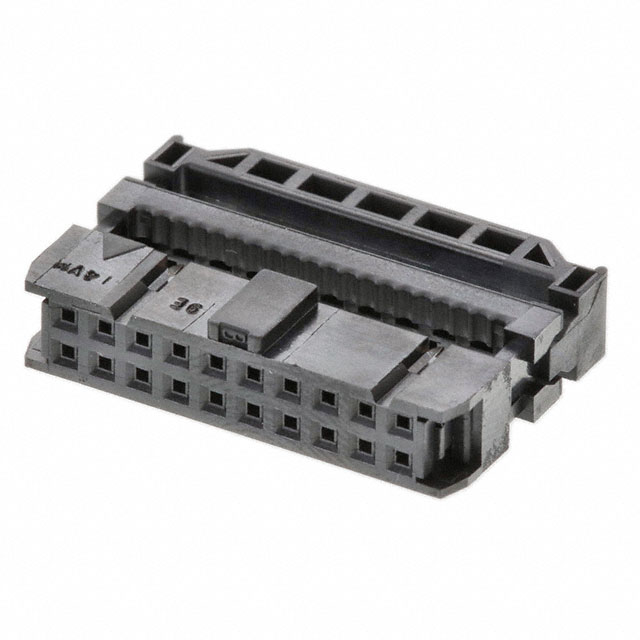 CONN SOCKET 20POS IDC 28AWG GOLD