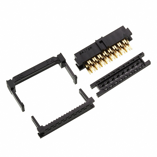 CONN RCPT 34POS IDC 28AWG GOLD
