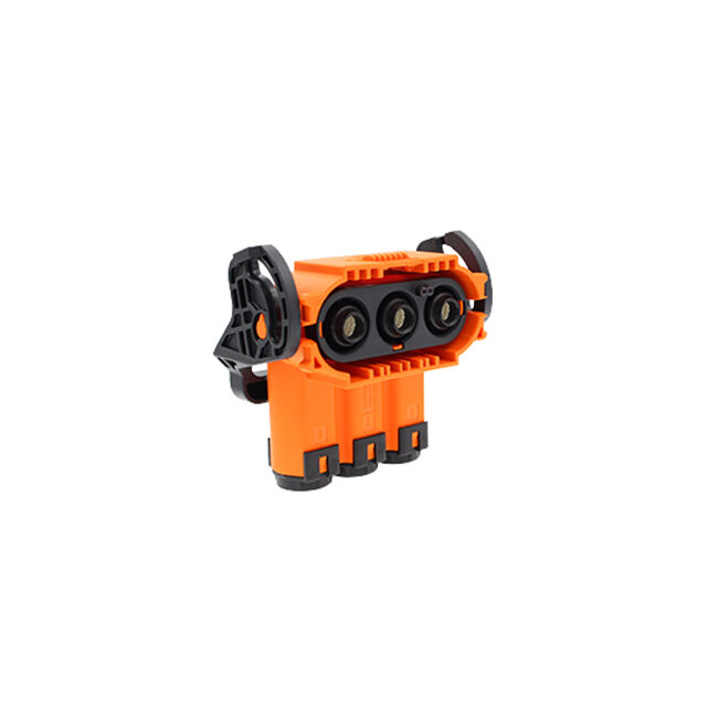 HVSL 1000 3 POLE R/A PLUG; WITHO