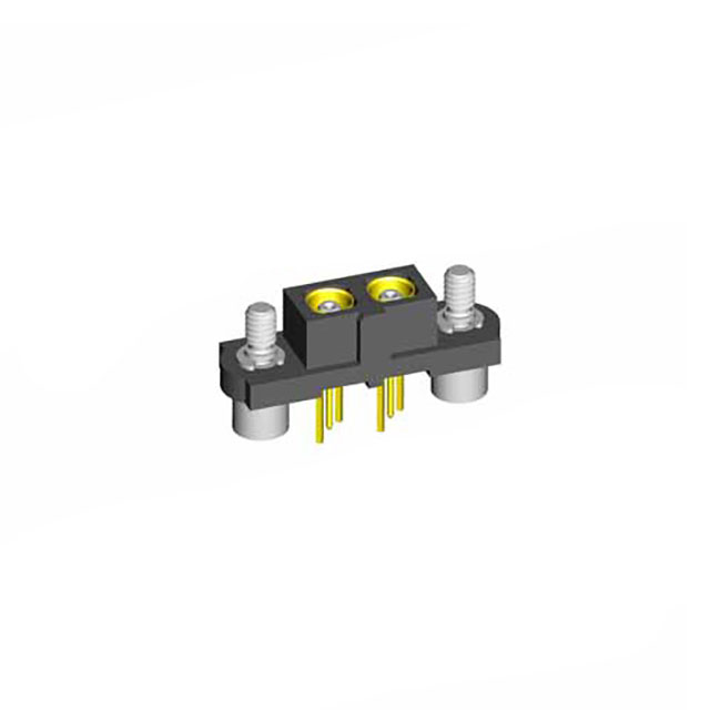 CONN RCPT 2POS CRIMP GOLD