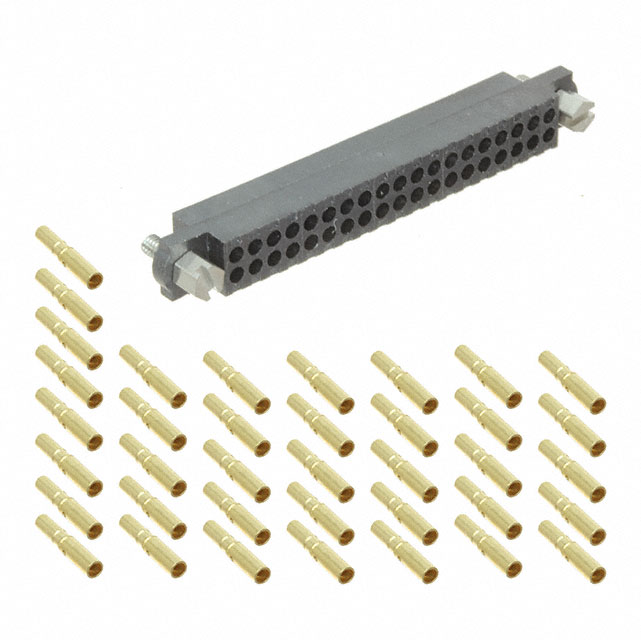 CONN RCPT 38POS CRIMP 24-28AWG
