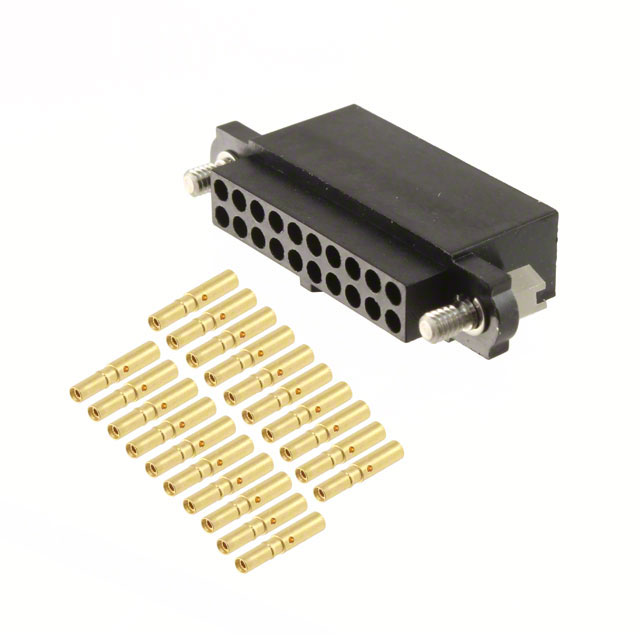 CONN RCPT 20POS CRIMP 22AWG GOLD