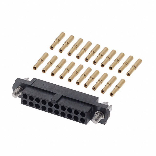 CONN RCPT 20POS CRIMP 24-28AWG