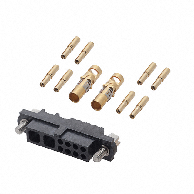 CONN RCPT 10POS CRIMP 24-28AWG