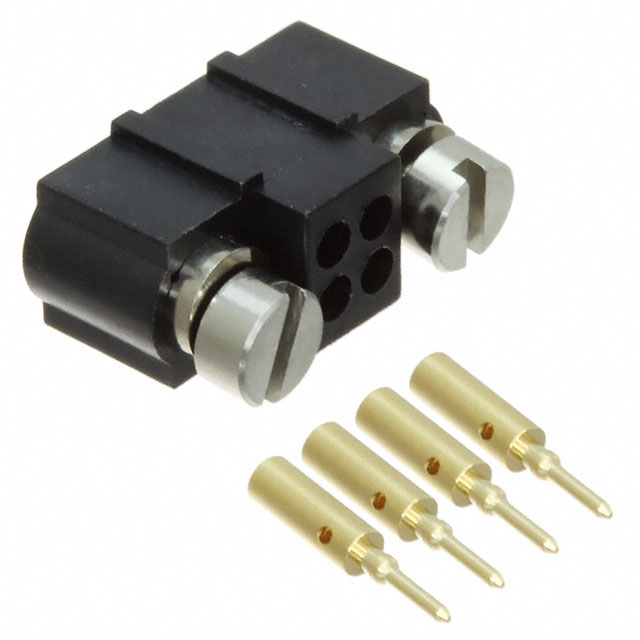 CONN HEADER 4P CRIMP 22AWG GOLD