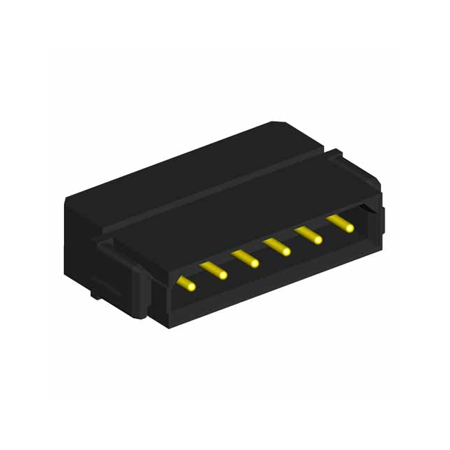 CONN PLUG 6P CRIMP 24-28AWG GOLD