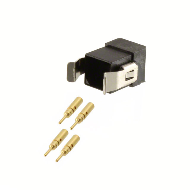 CONN PLUG 4POS CRIMP 22AWG GOLD