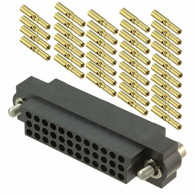 CONN RCPT 36POS CRIMP 22AWG GOLD