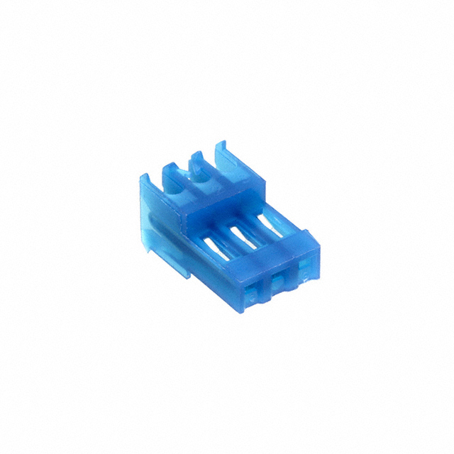 WIRE HOUSING IDC, .100", 26AWG,