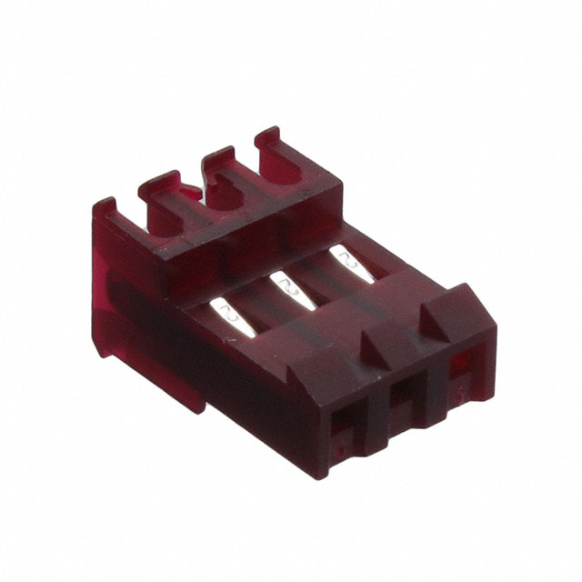 WIRE HOUSING IDC, .156", 22AWG,