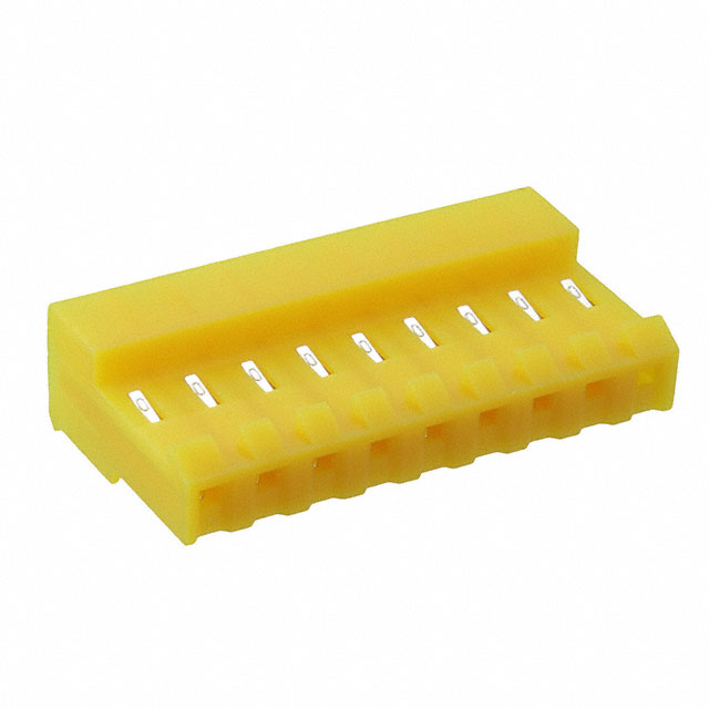 WIRE HOUSING IDC, .156", 20AWG,