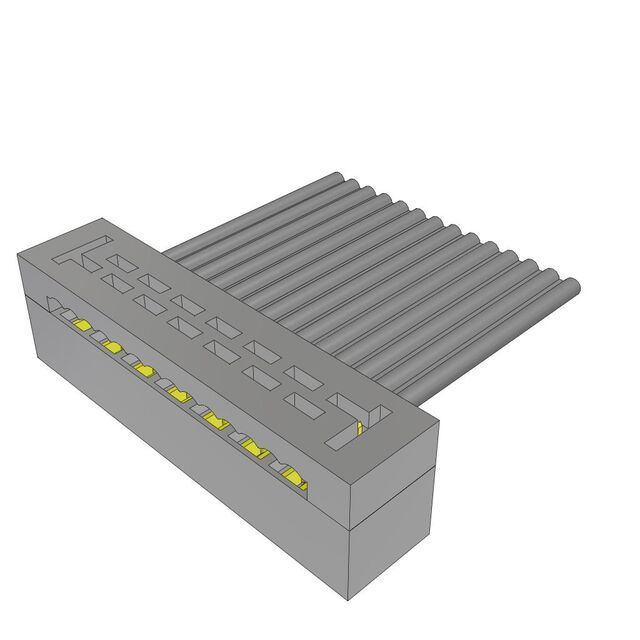 CONN RCPT 14POS IDC 28AWG GOLD