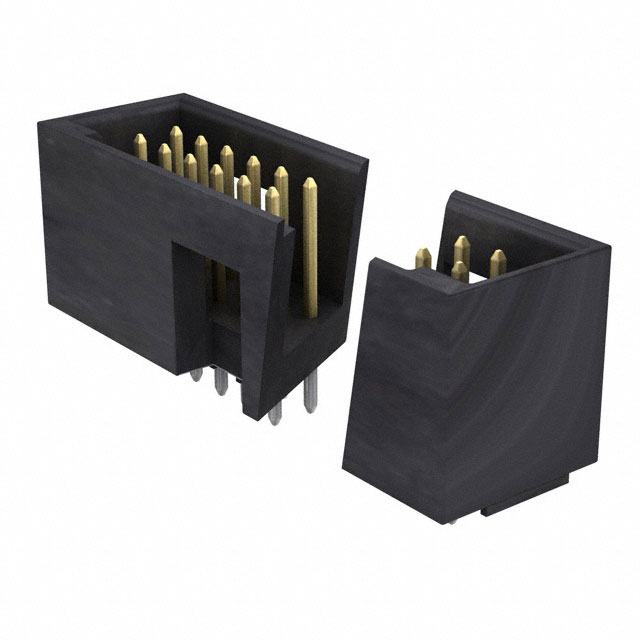 CONN HEADER VERT 12POS 2.54MM