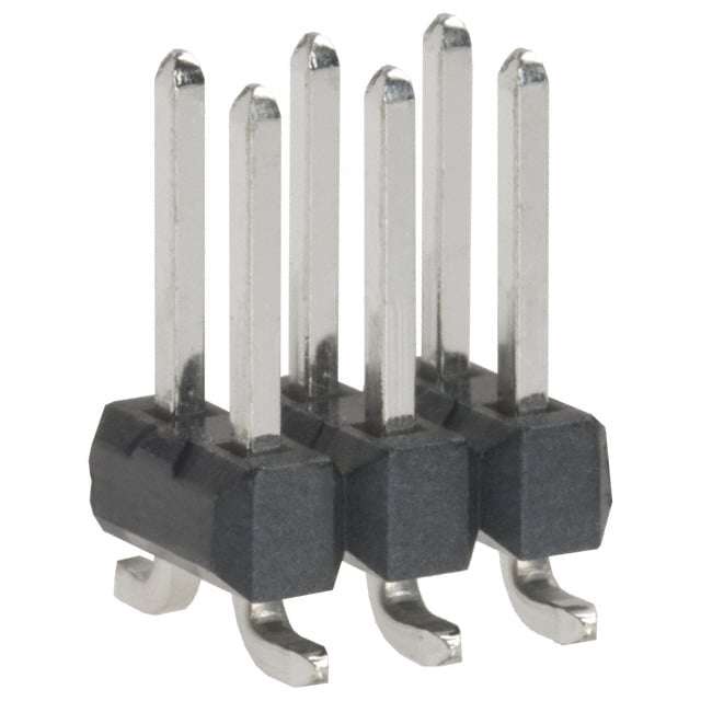 CONN HEADER SMD 6POS 2.54MM