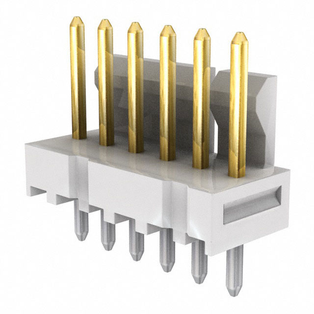 CONN HEADER VERT 6POS 2.54MM