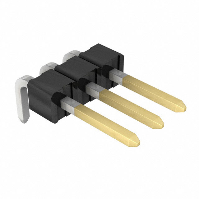 CONN HEADER R/A 3POS 2.54MM