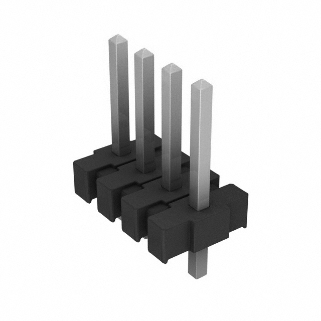 CONN HEADER VERT 4POS 3.96MM