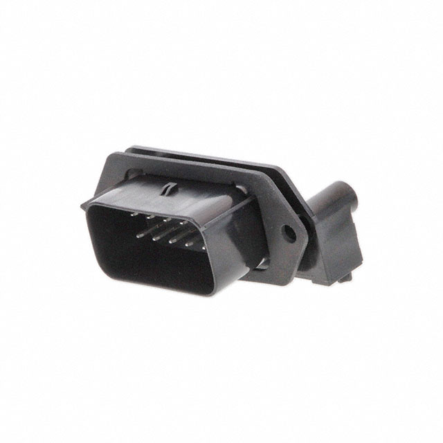 CONN HEADER R/A 12POS 5.84MM
