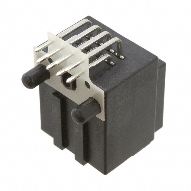 CONN HEADER R/A 8POS 2.54MM