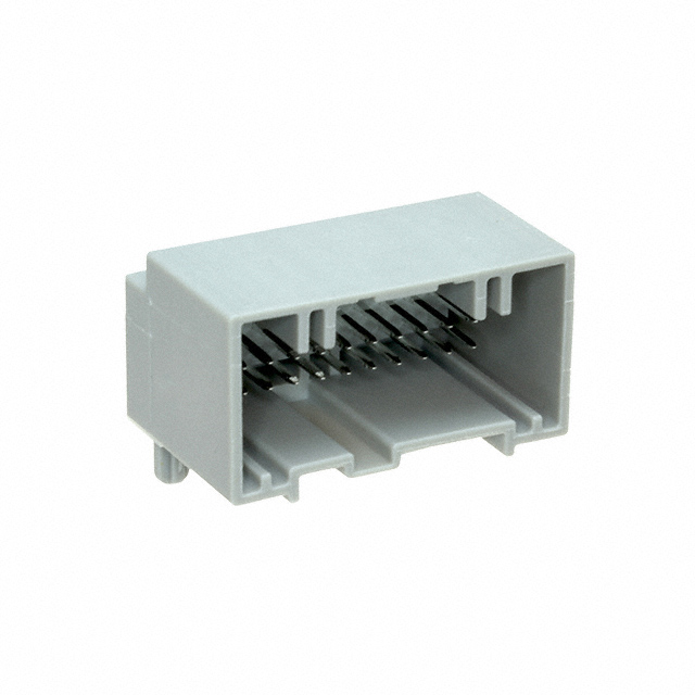 CONN HEADER R/A 20POS 2.54MM