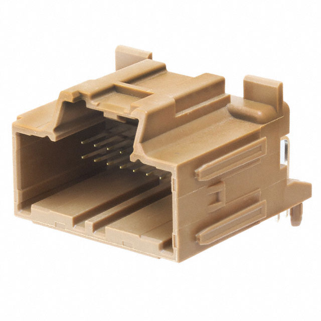 CONN HEADER R/A 20POS 2.54MM