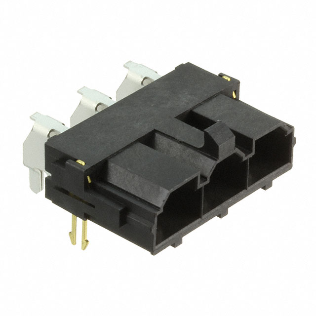 CONN HEADER R/A 3POS 10MM