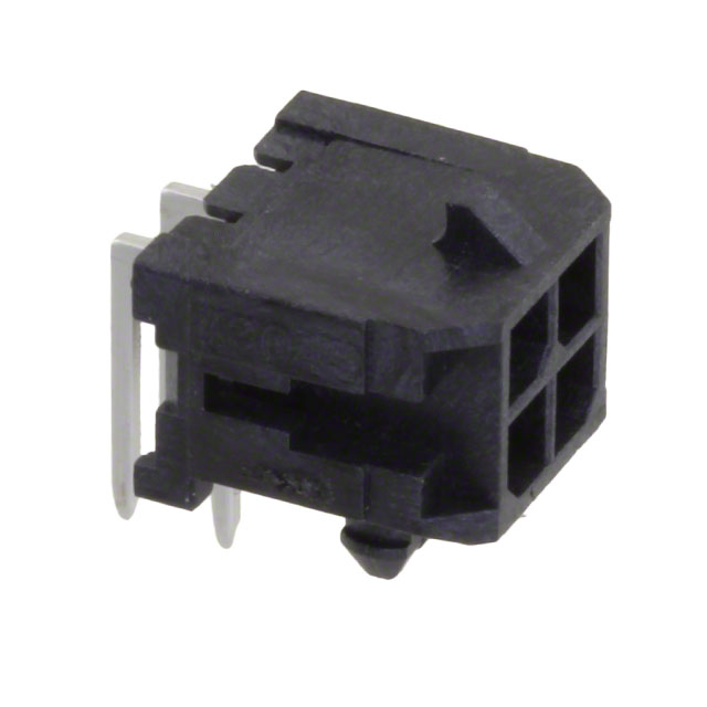 CONN HEADER R/A 4POS 3MM