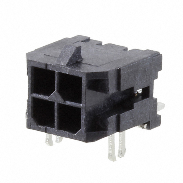 CONN HEADER SMD R/A 4POS 3MM