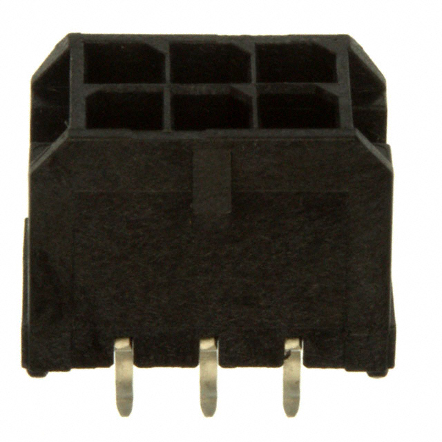CONN HEADER VERT 6POS 3MM